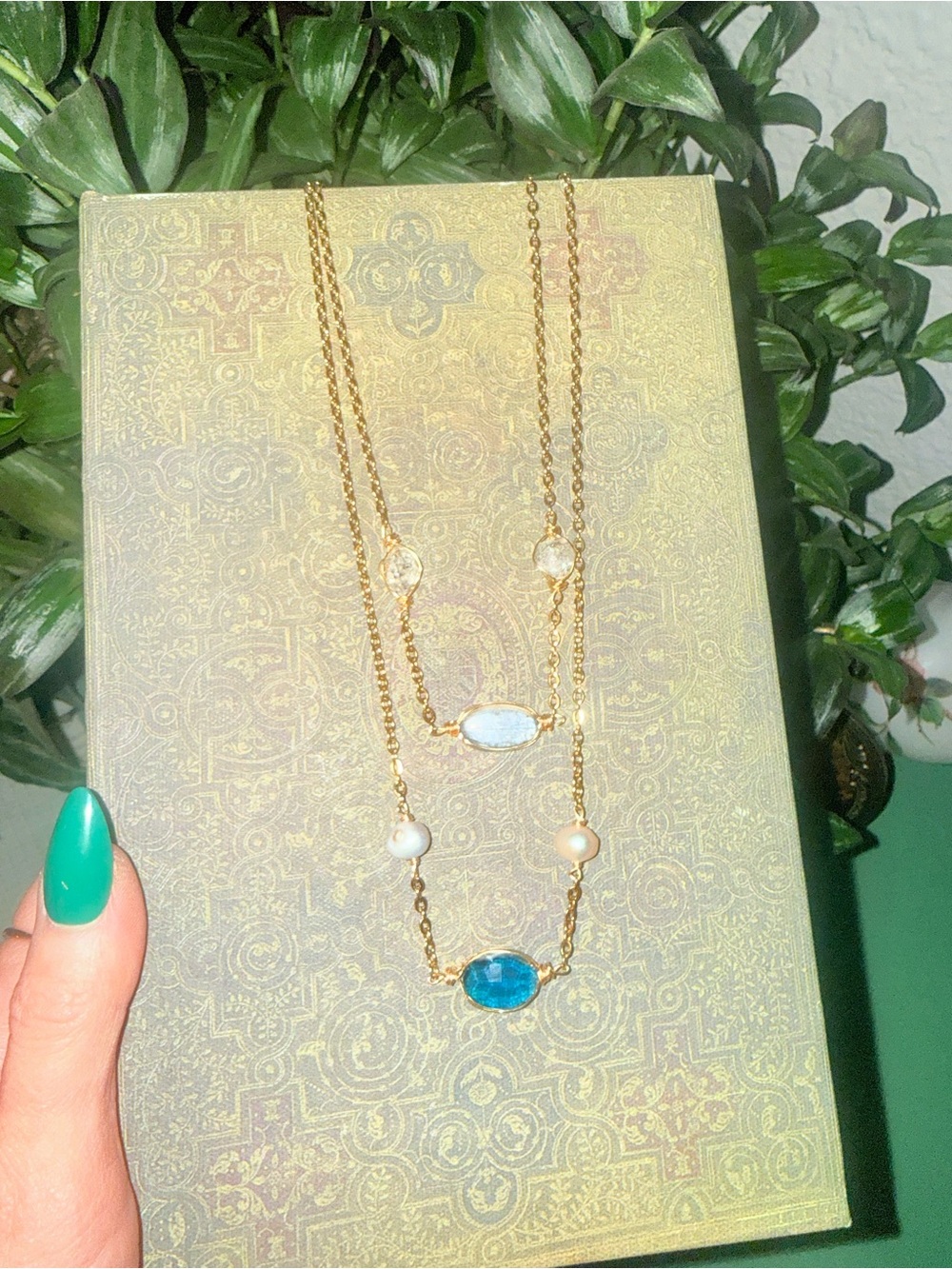 Beautiful made in necklaces in show now